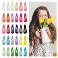 thumbnail image 4 of 120PCS Pince à Cheveux Snap Couleur Unie Mode Non Glisser Cheveux Épingle Barrette de Cheveux, 4 of 10
