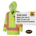 thumbnail image 4 of 5894 Flame Resistant PU Stretch Hi-Viz Waterproof Jacket, 4 of 9