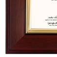 thumbnail image 5 of GraduationMall Cherry Diploma Certificate Frame with Gold Trim Tempered Glass 8.5 x 11, 5 of 7