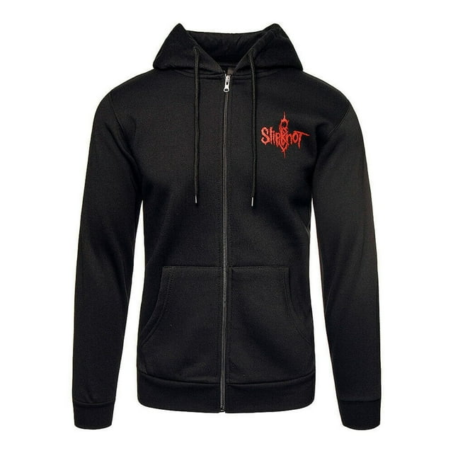 Slipknot Adult 9 Point Star Full Zip Hoodie