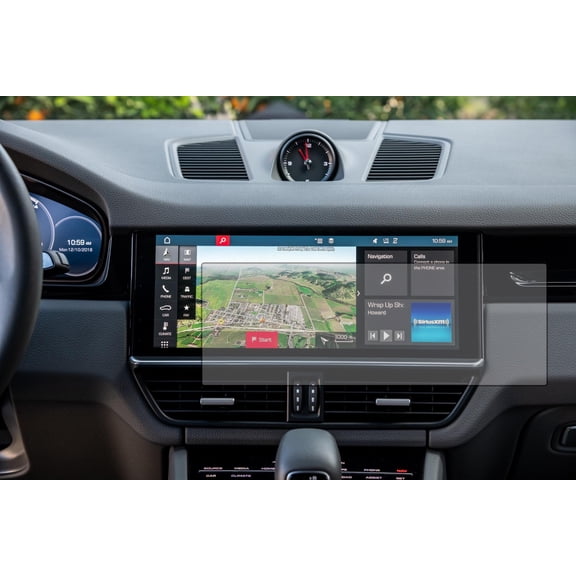 PcProfessional Screen Protector (Set of 2) for 2018 2019 2020 Porsche Cayenne 12.3 inch Infotainment Touch Screen Display Anti Glare Anti Scratch Filters UV