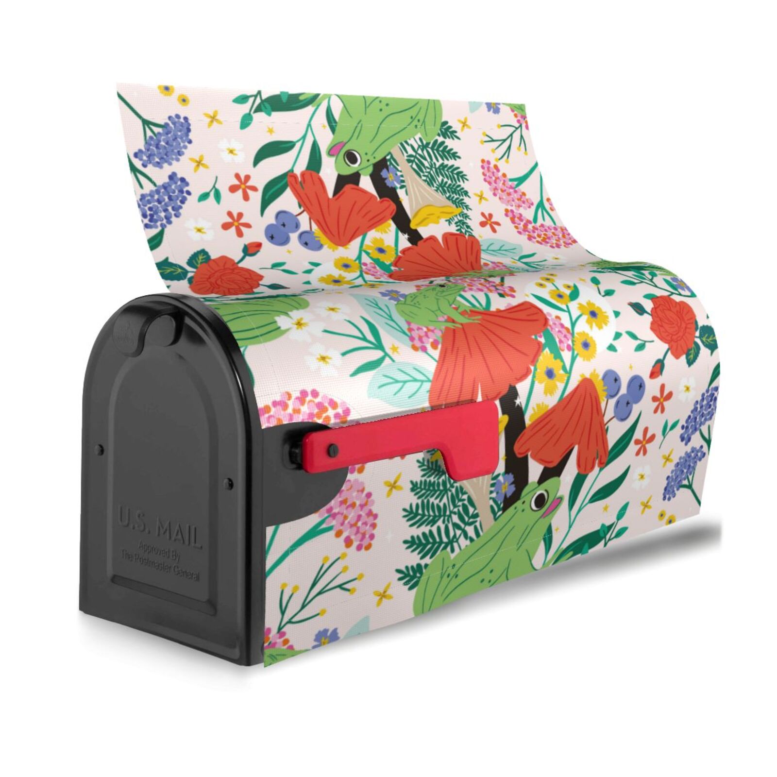 Kdxio Magnetic Mailbox Cover 21x18 in Mailbox Cover Outdoor Decoration Holiday Mailbox Covers for Home Garden Yard-21x18 in