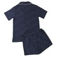 thumbnail image 3 of EIMELI Ensembles Pyjamas Manches Courtes Bouton Chemises + Shorts, 3 of 4