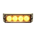 thumbnail image 2 of LAMPHUS SolarBlast SBLH04 LED Strobe Grille Flashing Lights [22 Modes] [4 Watt] [TIR] [Weatherproof] Warning Lights for Police & Firefighter Emergency Vehicles - Amber / Amber, 2 of 9