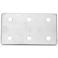 thumbnail image 1 of Plaque Métallique Profil en Aluminium Connecteur de Réparation Profil en Aluminium Plat, 1 of 6