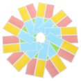 thumbnail image 4 of DRAFIDEEP 120Pcs Multi Colored Labels Stickers Thick Smooth Self Adhesive Label for Sorting, 4 of 7