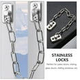 thumbnail image 4 of Shisuyan Window Safe Locks Silver 2Set 11.8x0.1in, 4 of 8