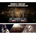 thumbnail image 1 of WEISRE U - 8030 Dual Channel UHF Wireless Microphone Set, 1 of 10