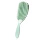 thumbnail image 1 of Detangling Hair Brush with Hollow Out Design for Wet and Dry Styling, Ergonomic Grip, Green Large, 1 of 4