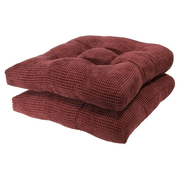 Almohadillas para Orejas de Espuma viscoelástica para Silla (2 Unidades), Rojo Borgoña, 1, 2
