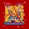 thumbnail image 2 of Mens Toy Story 5 Three Friends Game Changers T Shirt, 2 of 5