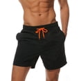thumbnail image 1 of Men Summer Beach Casual Shorts Men's Mesh Lined Quick Dry Shorts Men's Big Size Swim Trunks Mens Casual Running Shorts Men’s Plain Summer Beach Holiday Trunks, 1 of 2