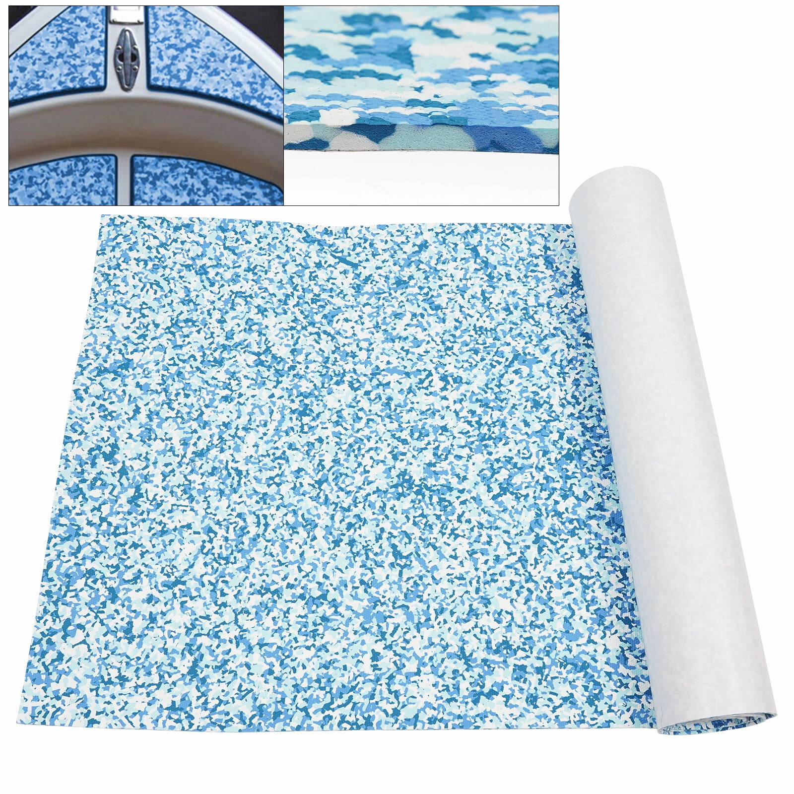 Foam Teak Marine EVA Boat Flooring Decking Sheet Pad Sea Deck Yacht Carpet Mat for Floating Docks, Surfboards, Golf Carts