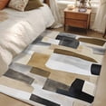 thumbnail image 4 of 3'x5' Area Rugs, Abstract Color Blocks Indoor Outdoor Area Rug for Living Room Bedroom, Modern Geometric Art Washable Bathroom Rugs Kitchen Floor Carpet Mats Home Decor Aesthetic, 4 of 8