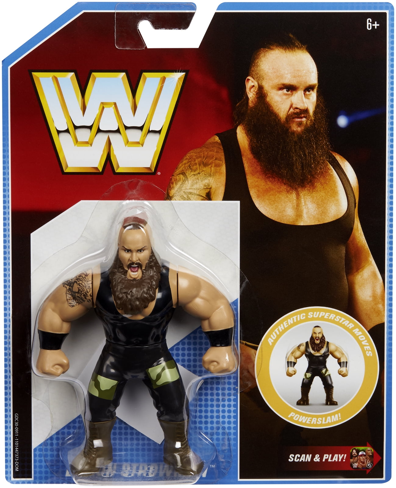 wwe braun strowman car toy