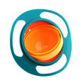 thumbnail image 1 of Baby Gyro Bowl 360 Degree Rotation Spill Resistant Kids Feeding Dish Bowl, 1 of 8