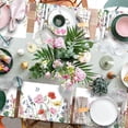 thumbnail image 6 of Floral Butterfly Paper Placemats Disposable 50 Pack Floral Placemats 16x 11 Inch Colored Flowers Butterfly Place Mats for Spring Summer Bridal Shower Wedding Birthday Party Supplies, 6 of 7