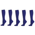 thumbnail image 1 of QUTETN 5Pcs Compression Socks Anti-Slip Design Men‘s Compression Socks Knee High Socks for Enhanced Comfort and Performance Black, 1 of 2