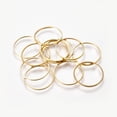 thumbnail image 2 of 50pc Brass Linking Rings Golden 20x1mm, 2 of 3