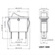 thumbnail image 4 of 10 Interruptores Basculantes KCD3-101N de 3 Terminales para Ollas Arroceras Eléctricas y Pequeños Electrodomésticos, Color Rojo., 4 of 5