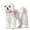 Pink, variant on IDOMIK Reusable Dog Diaper, Breathable Diaper with Anti-Slip Suspenders for Female Dogs, Adjustable Menstrual Belt for Puppy, Pink, XS