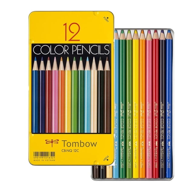 Lapiceros Lápiz Dibujo Color Pencil Cans Tonboenpitsu