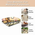 thumbnail image 6 of Throw Blanket Knit Bed Blanket with Tassel, Throws Cover Decor for All Season Sofa Couch Chair Outdoor Camping Picnic Tent Beach Car Traveling 35"x54", 6 of 8