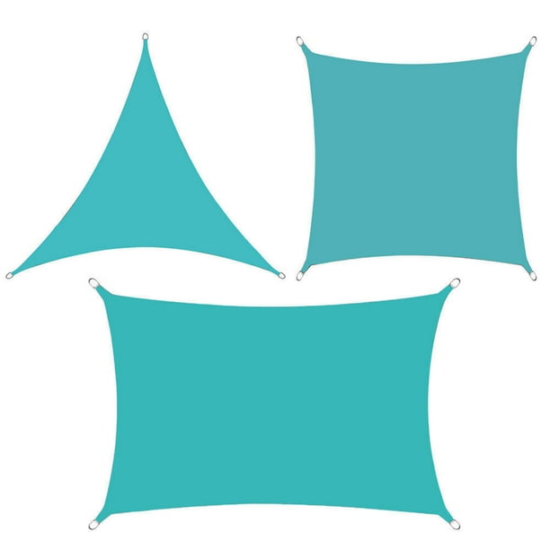 Outdoor Sun Shade Sail Canopy Rectangle Sand Uv Block Sunshade For