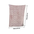 thumbnail image 3 of Xuniizn Soft Blankets, Throw Blanket for Couch, Flannel Sherpa Blanket Fleece Blanket for Adults, Cozy, Plush, Thicken, Reversible, Machine Washable, Pink, 3 of 9
