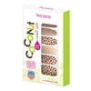 Incoco Coconut Nail Art Double-Ended Nail Polish Strips, Steal the Show, 12 Count