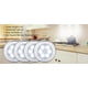 thumbnail image 2 of Sensor automático 6 LED Luz nocturna Detector inalámbrico Lámpara de pared Luz Encendido / apagado automático Armario Luz de energía de la batería Inevent JJ12865-02B, 2 of 2
