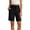 Black(Womens Shorts), variant on ZHYou Womens Plus Size Shorts Casual Stretch Drawstring Loose Tummy Control Comfy Yoga Shorts,Black,Size L