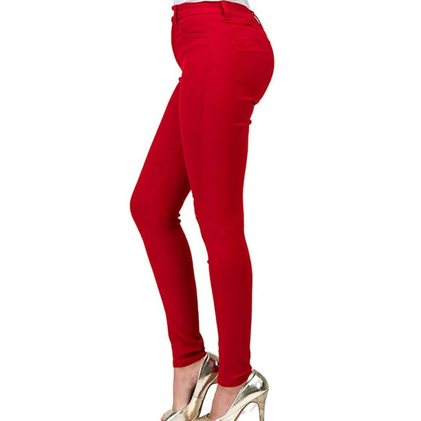 Women's Skinny Dress Pants High Waisted Slim Fit Stretch Trousers