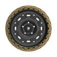 thumbnail image 4 of Fittipaldi Offroad FT100BZ 20" Wheel 6x135 20x9, Satin Black with Bronze Ring, 4 of 4