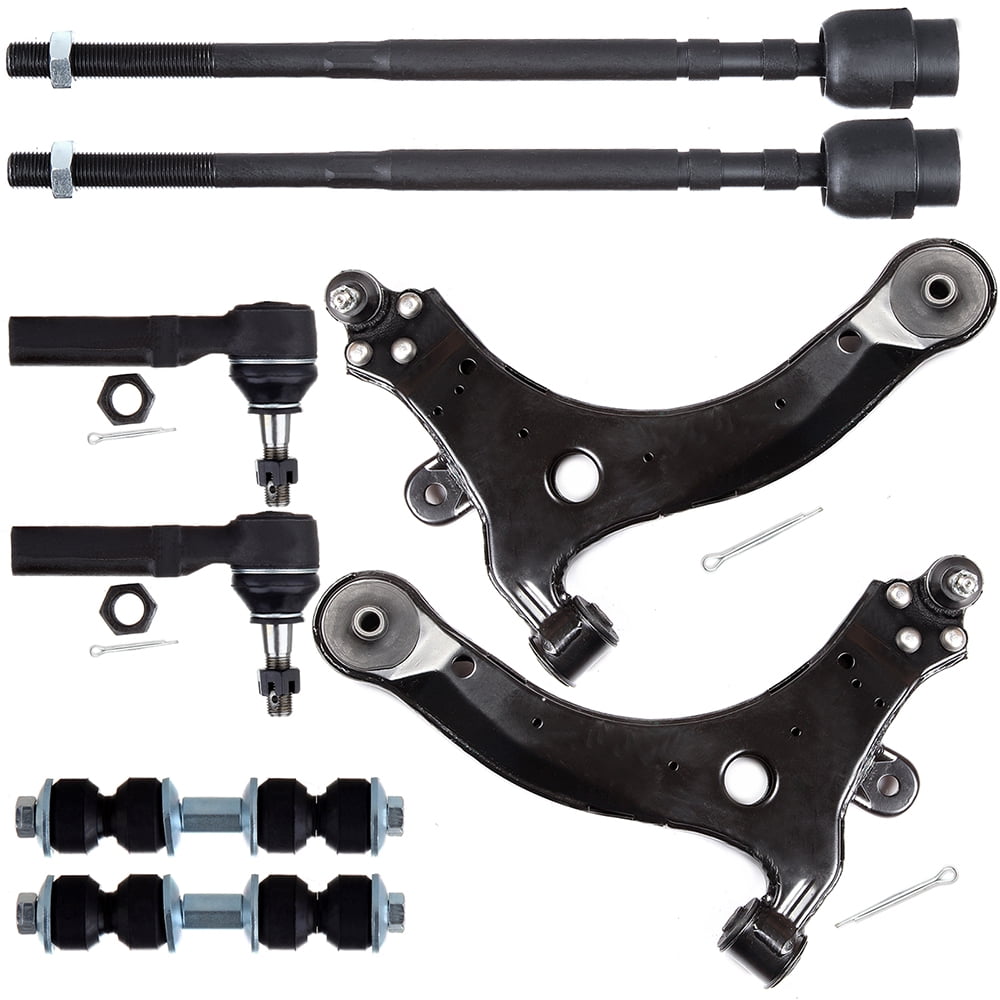 Suspension 8pcs Kit Sway Bar Control Arm Tie Rod For 0408 Pontiac