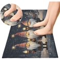 thumbnail image 3 of SKYSONIC Christmas Gnomes Soft Runner Rug Washable Non-Slip Room Rug Hallway Rug Runner for Entryway,Hallway,Bathroom,and Kitchen,39x20In, 3 of 7
