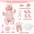 thumbnail image 6 of LINXUXIE Fox Stuffed Animal Baby Doll, Music & Sound Toy for Kids, Gifts for1 2 3 4 5 6 Year Old, 6 of 9