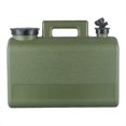 thumbnail image 2 of Jarra para Acampar 20L Con Cubo A Prueba Fugas Grifo Senderismo Al Aire Libre () Verde, 2 of 9