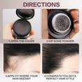 thumbnail image 4 of Aliver Hairline Shadow Powder Unisex (Medium Brown), Instant Cover Thinning Hair, Waterproof Hair Line Filler, 4 of 9