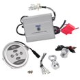 thumbnail image 2 of NEW Pyle PLMRMBT5B 2 Channel Marine Bluetooth Boat ATV Amplifier + Controller, 2 of 2