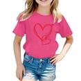 thumbnail image 4 of MUXiin Boys Valentine Shirt Valentine's Day Graphic for Boys And Girls Cool Casual Printed Shirt With Funny Slogan Kids Fashion Tee Boys Valentine Gifts, 4 of 4