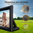 thumbnail image 3 of PPXIA Inflatable Movie Screen 20ft with Air Blower, Front/Rear Projection for Backyard Movie Nights, Home Theater, 3 of 8