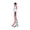 White, variant on Red Christmas Plush Dog Squeaky Chew Toy For Pets Soft Dental Teeth Cleaning Interactive Play Santa Theme Fun Holiday Small Canines