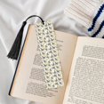 thumbnail image 4 of Kdxio Golden Glitter Butterflies Print Metal Tassel Bookmarks,Perfect Gift for Art Lovers and Bookworms Metal Bookmarks for Women, 4 of 8