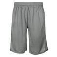 thumbnail image 2 of Champion Men's Athletic Mesh Pocket Gym Basketball Shorts 9" Inseam Red M, 2 of 5