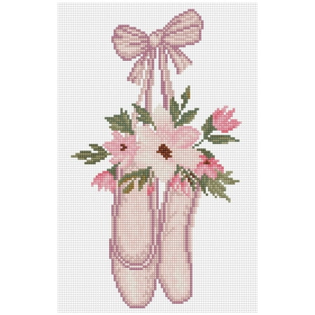UPC: 4895225917549 | DIAMOND DOTZ® Ballet Slippers Diamond Painting Kit
