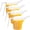 Clear, variant on 4 Pack Plastic Measuring Funnel Pitcher with Long Spout, 1000ml Large Capacity for Kitchen Bakeware