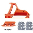 thumbnail image 1 of 45/60 Degree Plasterboard Chamfering Planer Cutter Wood Edges Trimming Tool 60 Degree, 1 of 10