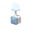 Blue, variant on Multi Functional Led Desk Lamp with Power Strip & Type C Ports, Wall Plug in Night Light with Charging, Compact Bedside Lamp for Bedroom Office Dorm Daily Use, White