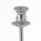 thumbnail image 4 of 2 candelabros elegantes de metal para pilar votivo, soporte para velas para fiestas. 14cm, 4 of 9